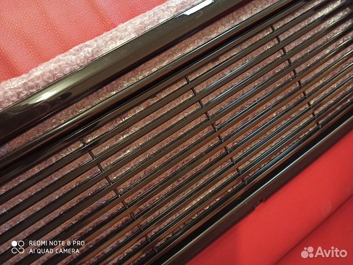 Решетка радиатора 2107 рогожка (чёрная)