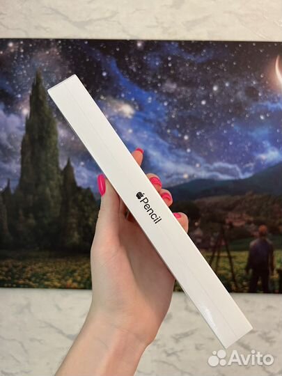 Стилус Apple Pencil 1 New с переходником