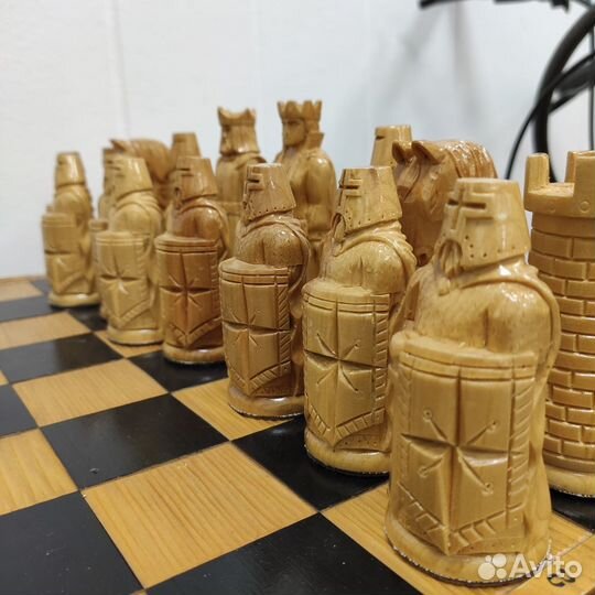 Шахматы деревянные ручной работы