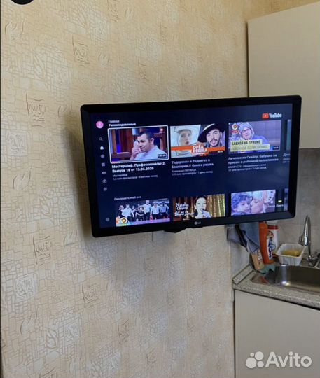 Настройка телевизора/подвес