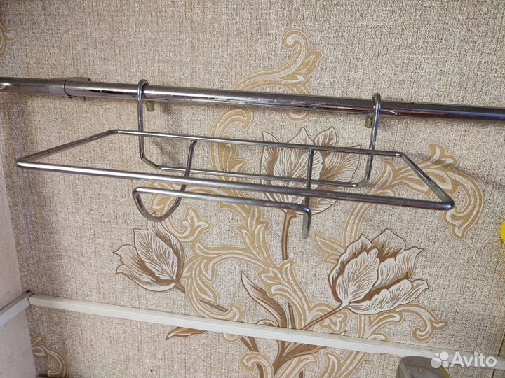 Держатель для бумажных полотенец на рейлинг