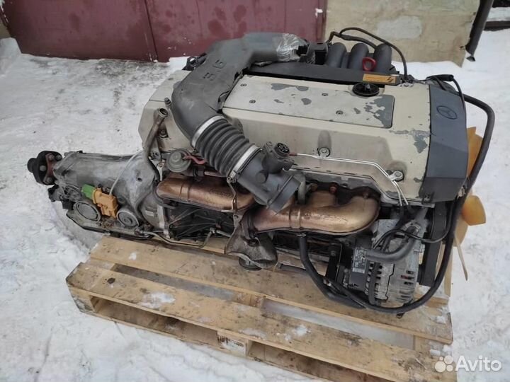 Двигатель бензин w202 C36 AMG C-class AMG 104.9