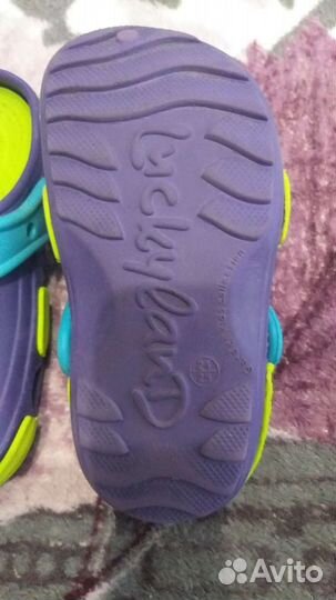 Тапки резиновые детские