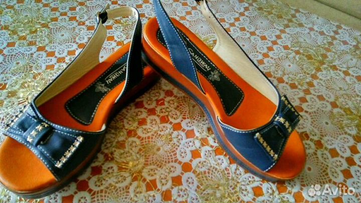 Босоножки новые, без каблука 36 размер