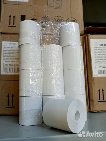 Чековая лента 57х40м (втулка 12мм)