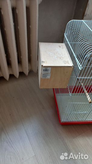 Клетка для волнистого попугая бу