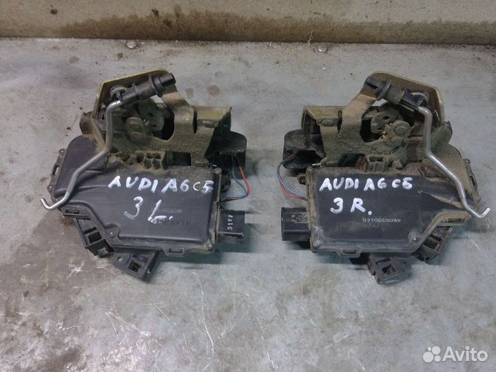 Замок двери задней левой Audi A6 C5