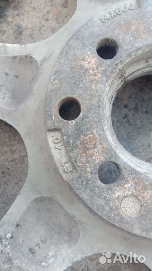 Диск(Yong am metal) с резиной(185/70R14) на запаск