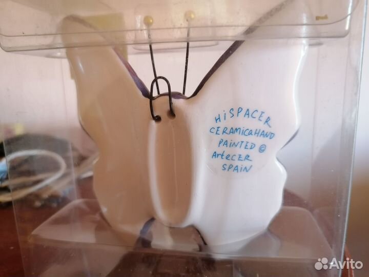 Бабочки керамические