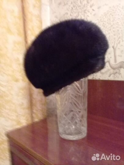 Шапка норковая женская