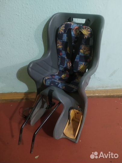 Детское велокресло на багажник