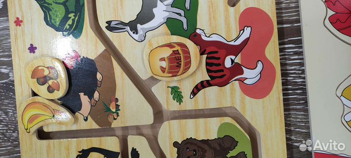 Пазл (сортер) деревянный