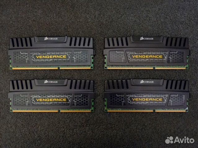 DDR3 4x4gb 1600mhz 2rank CL9 9 9 24 Vengeance