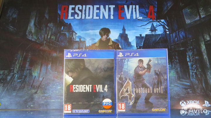 Resident evil 4 remake PS4/5 на рус прокат/продажа