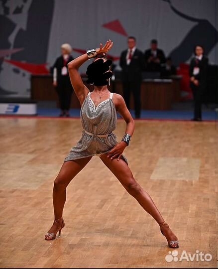 Платье для бальных танцев латина ю2-взрослые