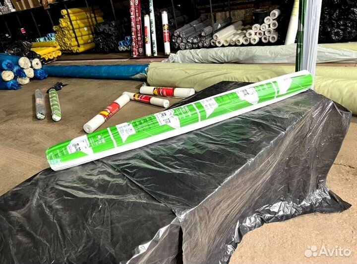 Экоспан гео100 геотекстиль черный 80м2