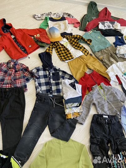 Вещи пакетом на мальчика 104