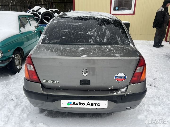 Renault Symbol 1.4 МТ, 2003, 300 000 км