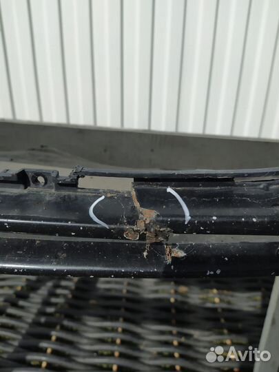 Бампер передний Audi A6 C6 дорестайлинг