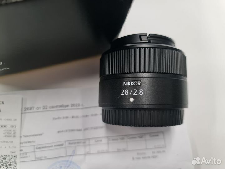 Объектив nikor Z 28-2.8
