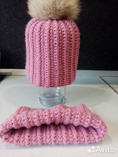 Шапочки и мех песец