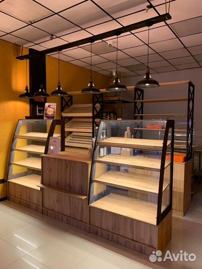 Витрина для пекарни