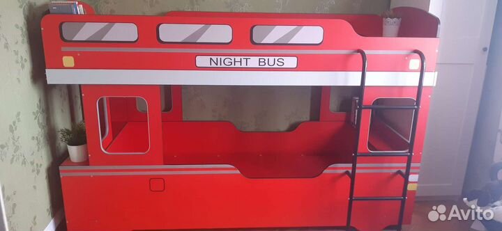 Двухъярусная кровать для детей London bus