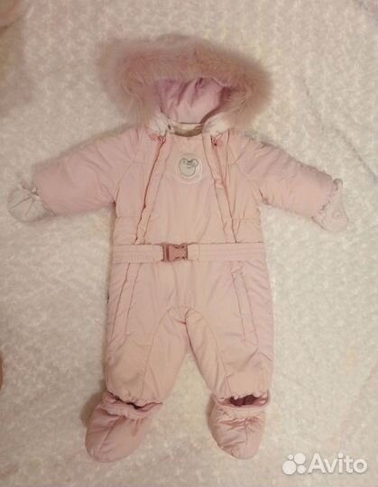 Комбинезон зимний для девочки