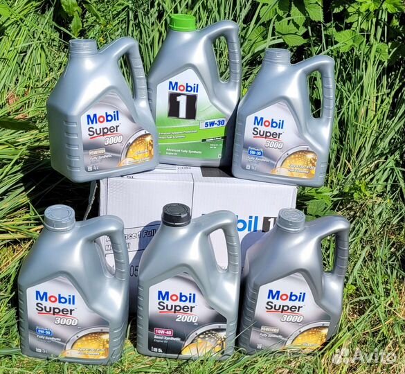 Масла моторные Mobil из Европы (оригинал)