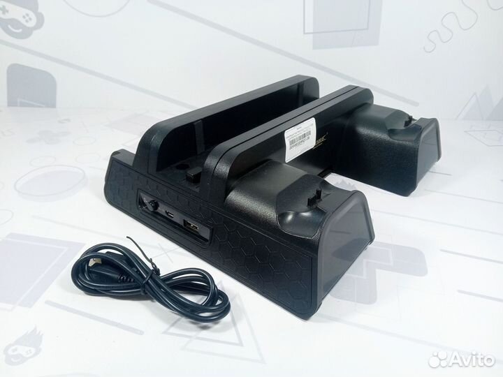 Мгогофункц. подставка dobe PS4/PS4 Slim/Pro б/у