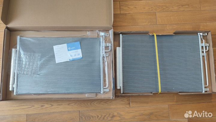 Радиатор кондиционера Hyundai Solaris / Kia Rio