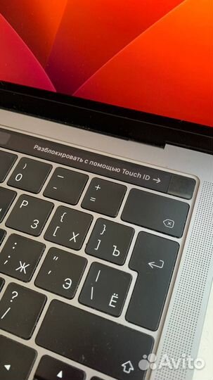 Macbook Pro 13 2017 touch bar