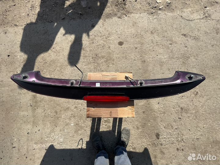 Спойлер на hyundai solaris