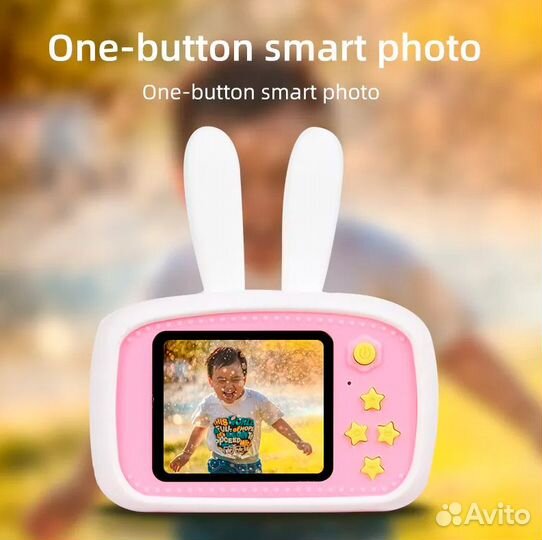 Детский фотоаппарат Зайчик / Детская камера