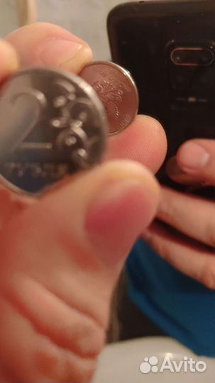 Монета брак,перевертыш