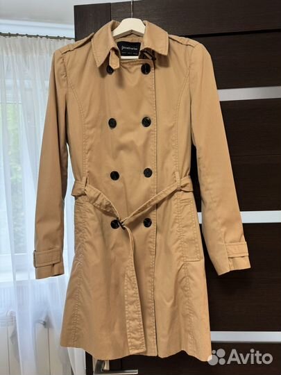 Плащ тренч stradivarius