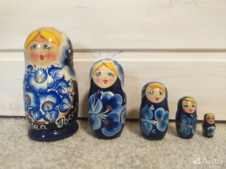 Новые матрешки Русский сувенир