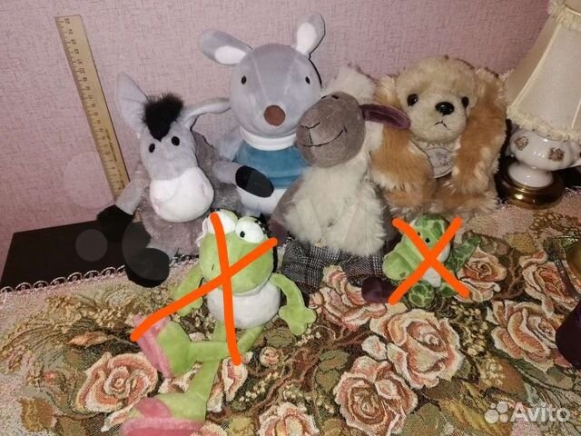 Мягкие игрушки белочка Натти и другие