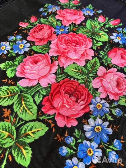 Платок шаль павловопосадская