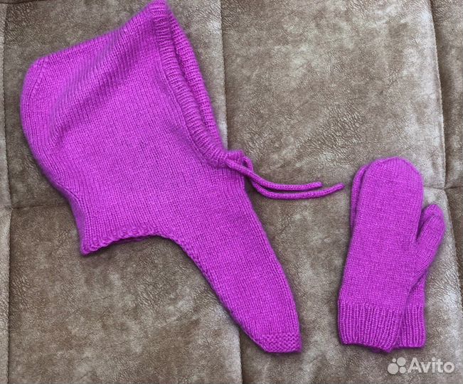 Капор из пуха норки