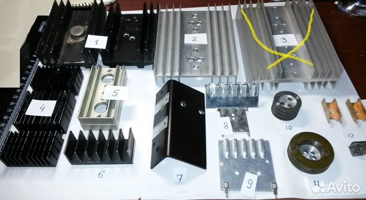 Радиаторы разные (для электроники)