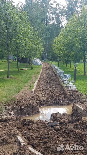 Услуги мини эксковатора