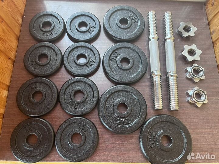 Гантели разборные 10 кг