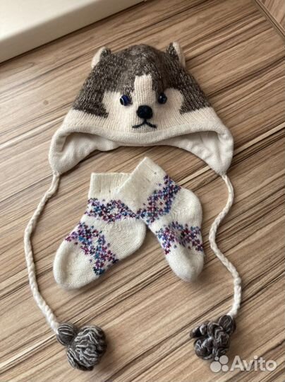 Шапка детская на мальчика