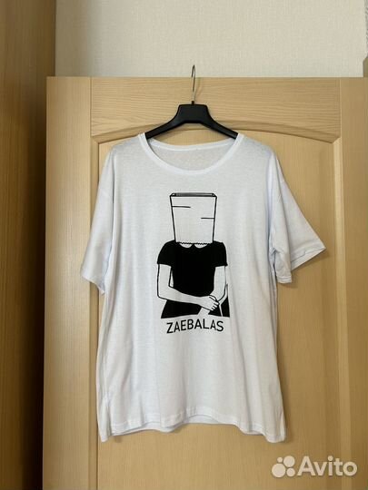 Футболка новая zaebalas