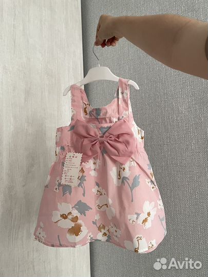 Платье для девочки 92