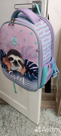 Ранец школьный для девочки ортопедический (Hatber