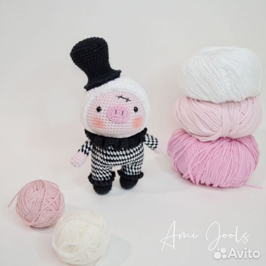 Игрушка Свинка ручная работа