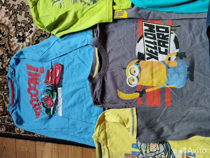 Футболки для мальчика 116 122