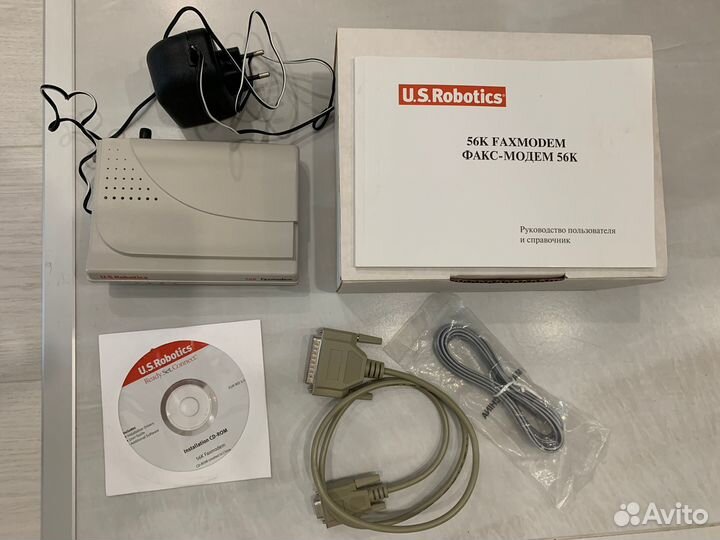 Аналоговый модем U.S.Robotics 56K V.92 Faxmodem
